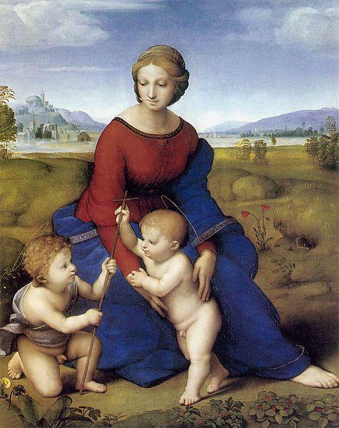 RAFFAELLO Sanzio Madonna of Belvedere oil painting picture
